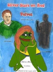 Постер к Серебряные звёзды на алом бархате смотреть онлайн на HD Rezka