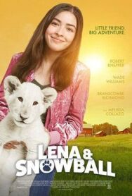 Постер к Лена и львенок смотреть онлайн на HD Rezka