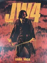Постер к Джон Уик 4 смотреть онлайн на HD Rezka