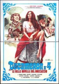 Постер к Декамерон №4 — Прекрасные новеллы Боккаччо смотреть онлайн на HD Rezka