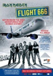 Постер к Iron Maiden — рейс 666 смотреть онлайн на HD Rezka
