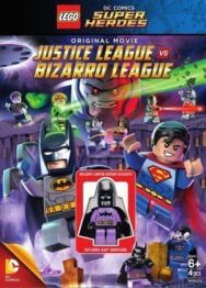 Постер к LEGO супергерои DC: Лига справедливости против Лиги Бизарро смотреть онлайн на HD Rezka